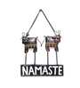 Iron Modern Namaste Board Wall Art