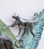 Iron Monkey On Ring Wall Art