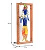Iron Multicolour Krishan Wall Frame