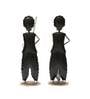 Iron Painted Marwadi Village Gunmen Set Of 2