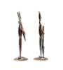 Iron Painted Marwadi Village Gunmen Set Of 2