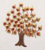 Iron Piple Leaf Tree Metal Wall Art
