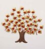 Iron Piple Leaf Tree Metal Wall Art