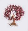 Iron Purple Tree Metal Wall Art With Led