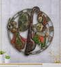 Iron Radha Krishna Vina Dancing Wall Art