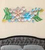 Iron Shine Famaly Leaf & Flower Metal Wall Art