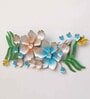 Iron Shine Famaly Leaf & Flower Metal Wall Art