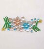 Iron Shine Famaly Leaf & Flower Metal Wall Art
