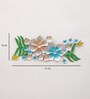 Iron Shine Famaly Leaf & Flower Metal Wall Art