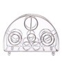 Iron Silver Napkin Holder