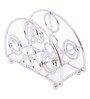 Iron Silver Napkin Holder