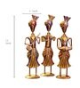 Iron Standing Men Set Of 3 Coper Table Decor