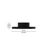 Iron Tealight Holder In Black  Set Of 4