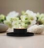 Iron Tealight Holder In Black  Set Of 4