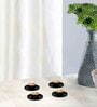Iron Tealight Holder In Black  Set Of 4