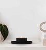 Iron Tealight Holder In Black  Set Of 4