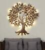 Iron Tree Metal Wall Art With Led