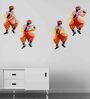 Iron Tribals Musicians Wall Art Set Of 4 In Multicolor