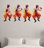 Iron Tribals Musicians Wall Art Set Of 4 In Multicolor