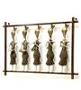 Iron Musician Doll Wall Art In Copper