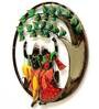Iron Radha Krishna In Multicolour Wall Art