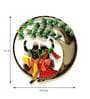Iron Radha Krishna In Multicolour Wall Art