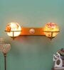 Iron Metal Novelty Wall Light (Gold)