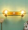 Iron Metal Novelty Wall Light (Gold)