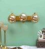 Iron Metal Novelty Wall Light (Gold)