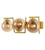 Iron Metal Novelty Wall Light (Gold)