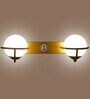 Iron Metal Novelty Wall Light (Gold)