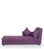 Irvine RHS Chaise Lounger in Purple Colour
