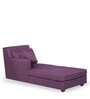 Irvine RHS Chaise Lounger in Purple Colour