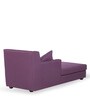 Irvine RHS Chaise Lounger in Purple Colour