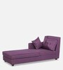 Irvine RHS Chaise Lounger in Purple Colour