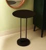 Irwin Obsidian End Table In Black Colour