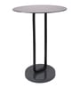 Irwin'S Metal End Table In Black & Grey Colour