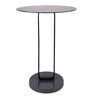 Irwin'S Metal End Table In Black & Grey Colour