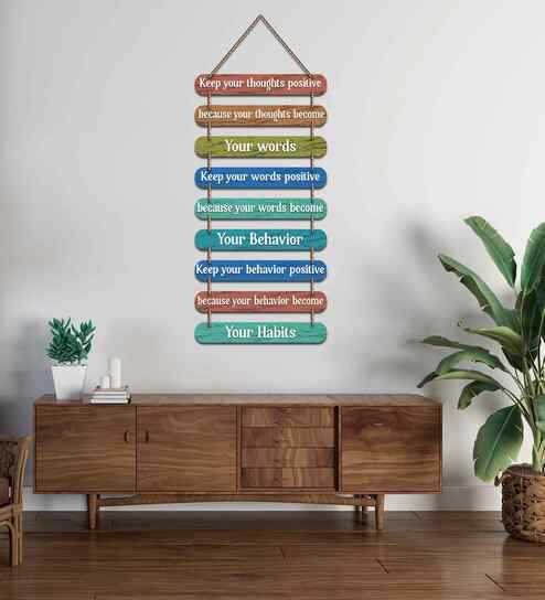 Motivation Quotes Mdf Wall Hangin