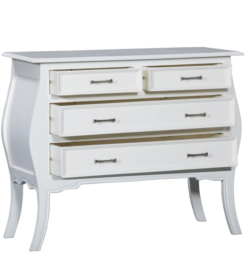 Buy Isabella Chest Of Drawers In Paris White Finish By Amberville