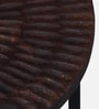 Isaak Solid Wood Nest Of Tables In Dark Walnut Finish