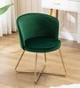 Isabella Barrel Chair in Blue Colour