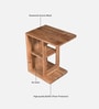 Isari Acacia Wood Side Table in Natural Finish Isari Acacia Wood Side Table in Natural Finish