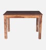 Ishani Sheesham Wood 4 Seater Dining Set in Provincial Teak Finish