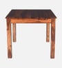 Ishani Sheesham Wood 4 Seater Dining Set in Provincial Teak Finish