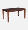 Ishani Sheesham Wood 6 Seater Dining Set in Provincial Teak Finish