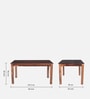 Ishani Sheesham Wood 6 Seater Dining Set in Provincial Teak Finish