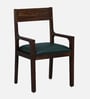 Ishani Sheesham Wood Arm Chair In Provincial Teak Finish