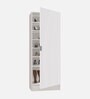 Isis Tall Shoe Rack in White Color