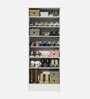 Isis Tall Shoe Rack in White Color